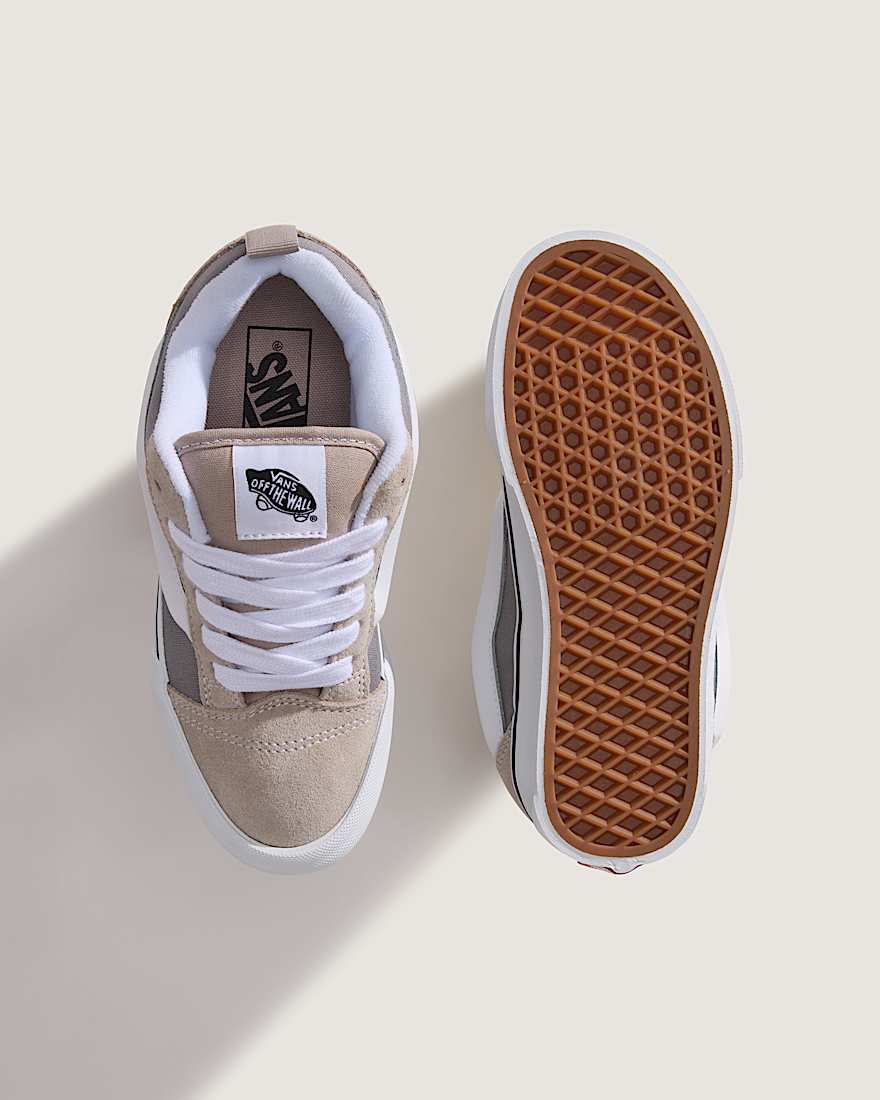 Jugendliche Knu Skool Schuhe 814 Jahre VANS Grau ALT2