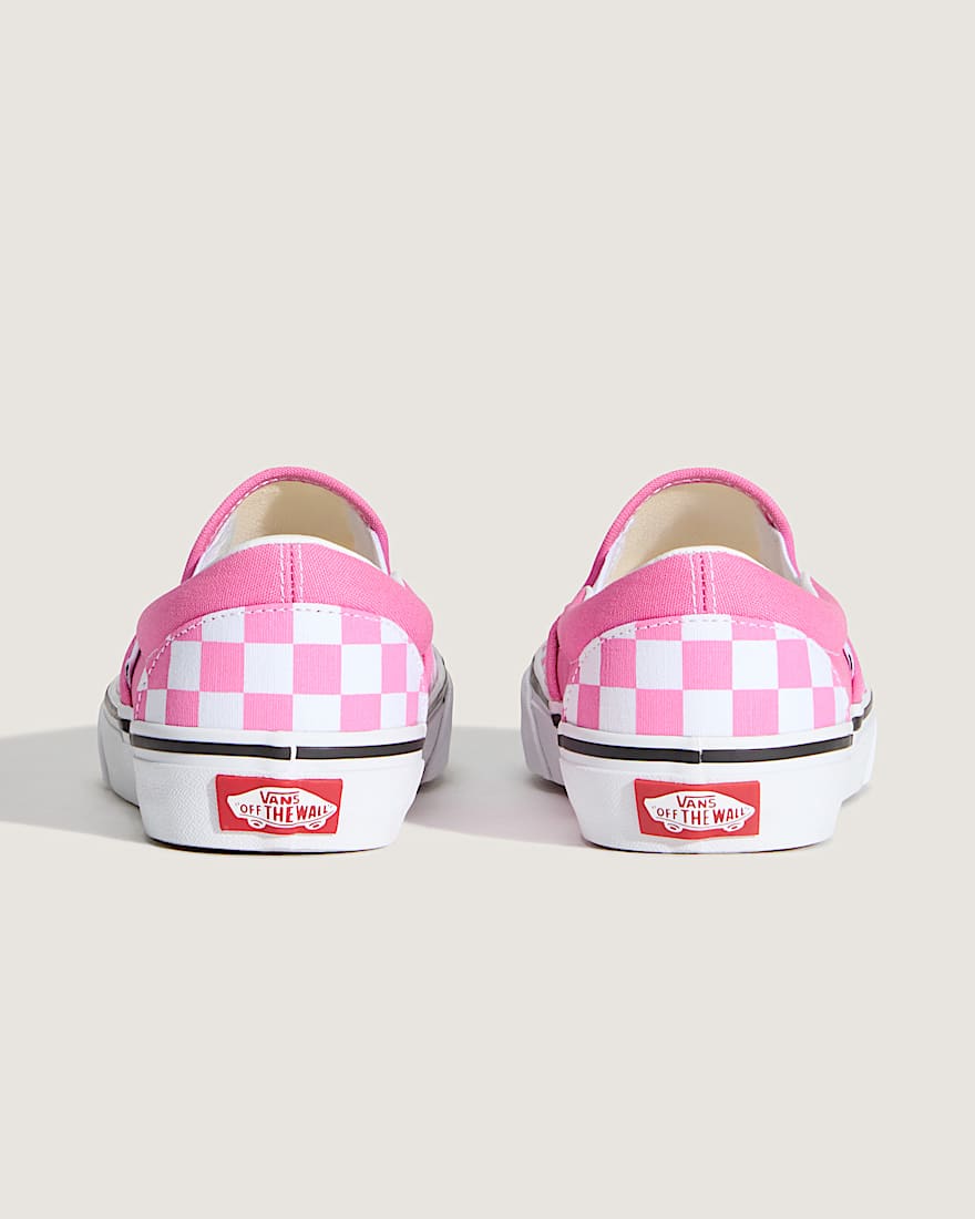 Classic SlipOn Checkerboard Schuhe VANS Rosa ALT3