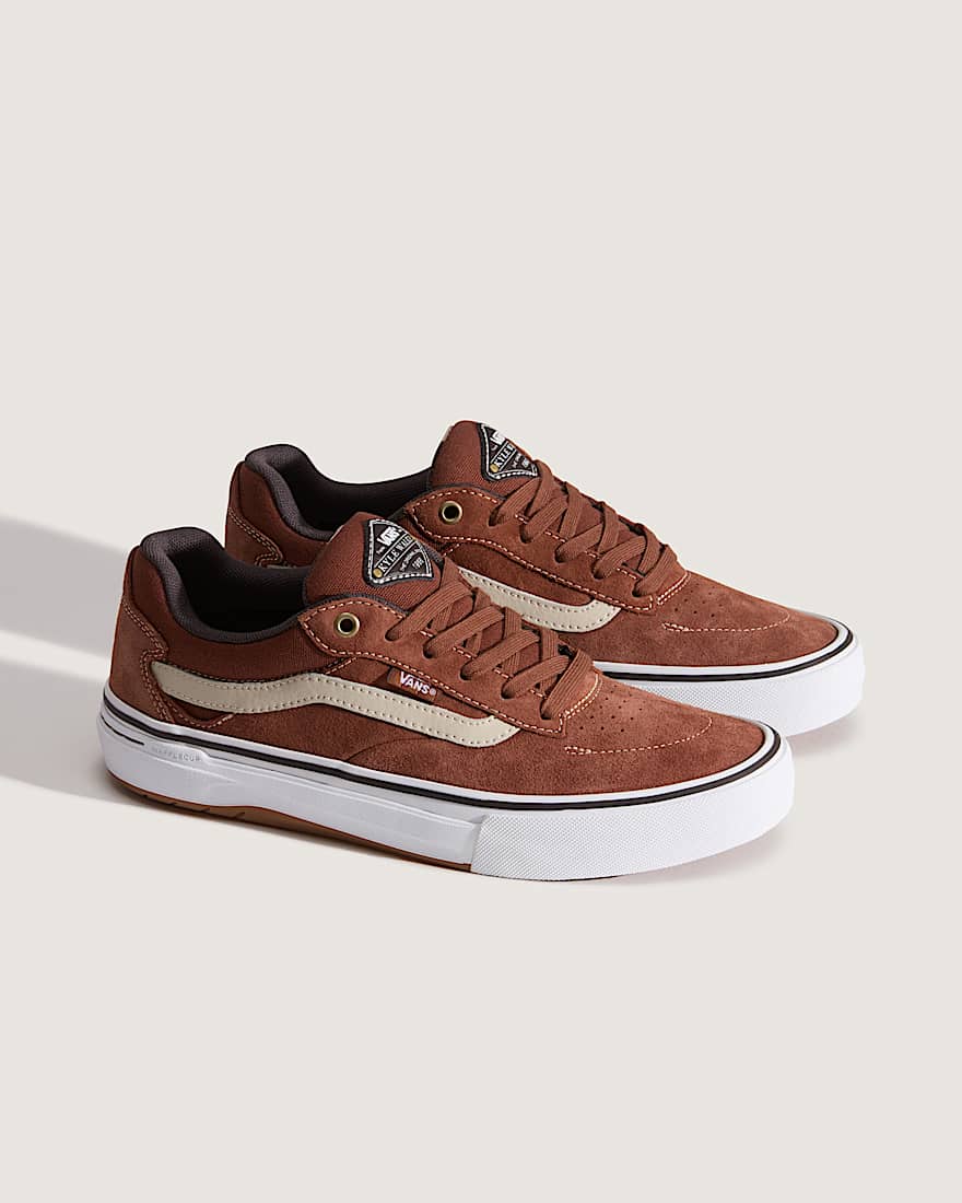 Skate Kyle Walker Skateschuhe mit WafflecupKonstruktion VANS Braun ALT1