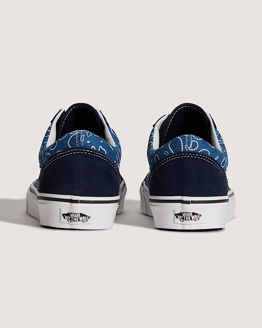 Old Skool PAISLEY NAVY VANS Blau ALT3