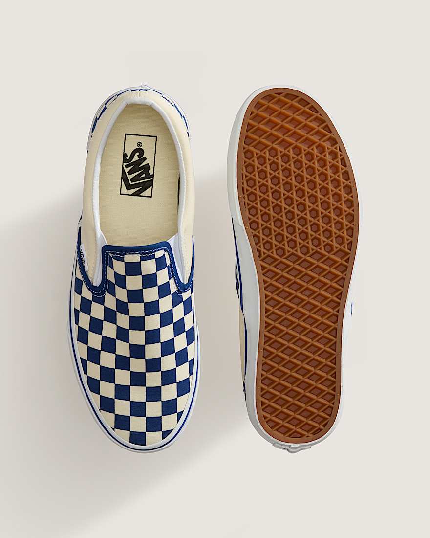 Classic SlipOn Schuhe VANS BlauWei ALT2