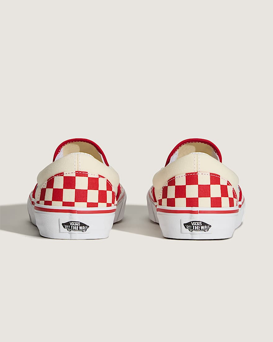 Classic SlipOn Schuhe VANS Rot ALT3