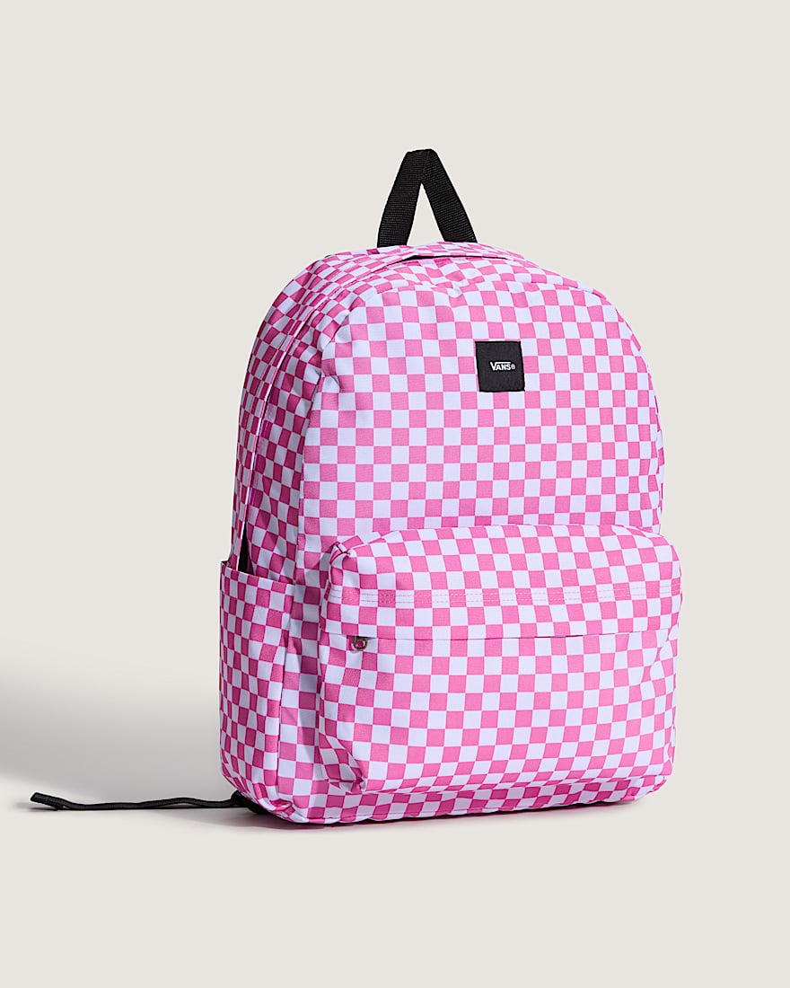 Old Skool Checkerboard Rucksack VANS Rosa ALT1