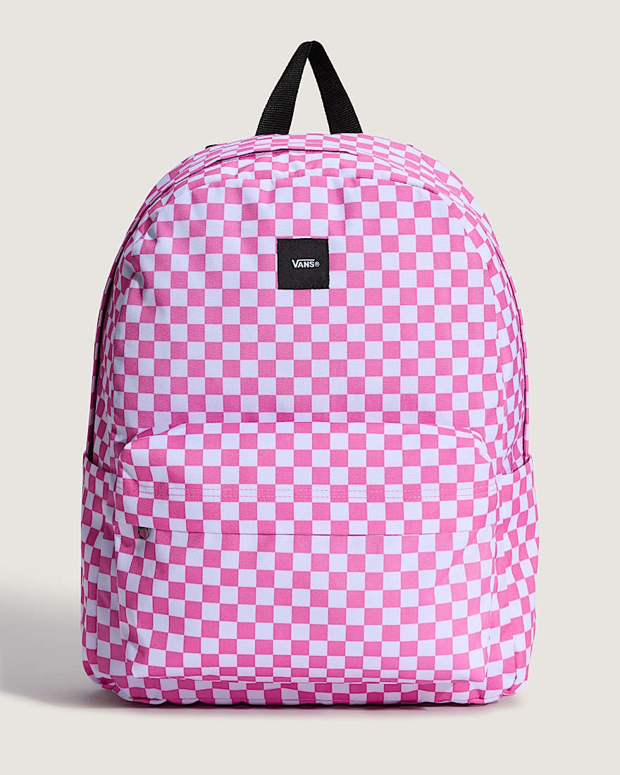 Old Skool Checkerboard Rucksack VANS Rosa HERO