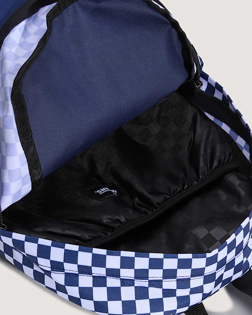 Old Skool Grom Backpack CHECKERBOARD Deep Indigo VANS Blau ALT5
