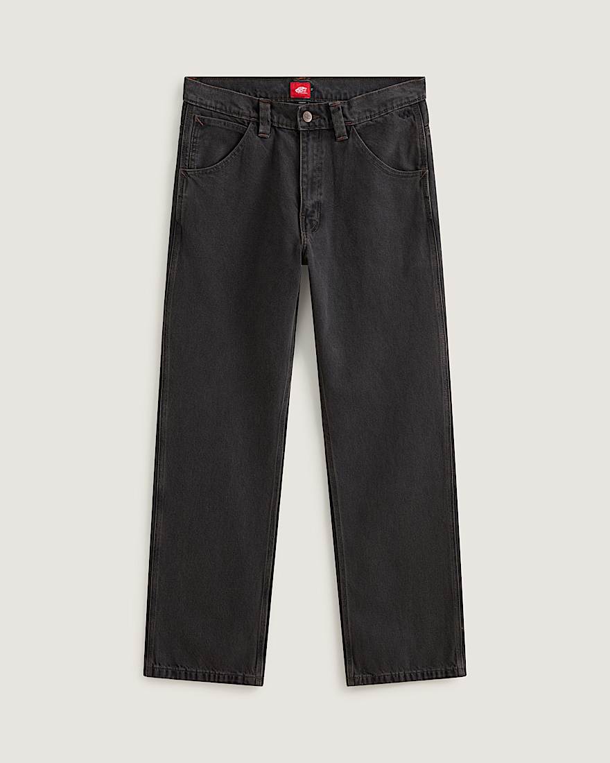 Skate Loose Bootcut DenimHose VANS Schwarz HERO