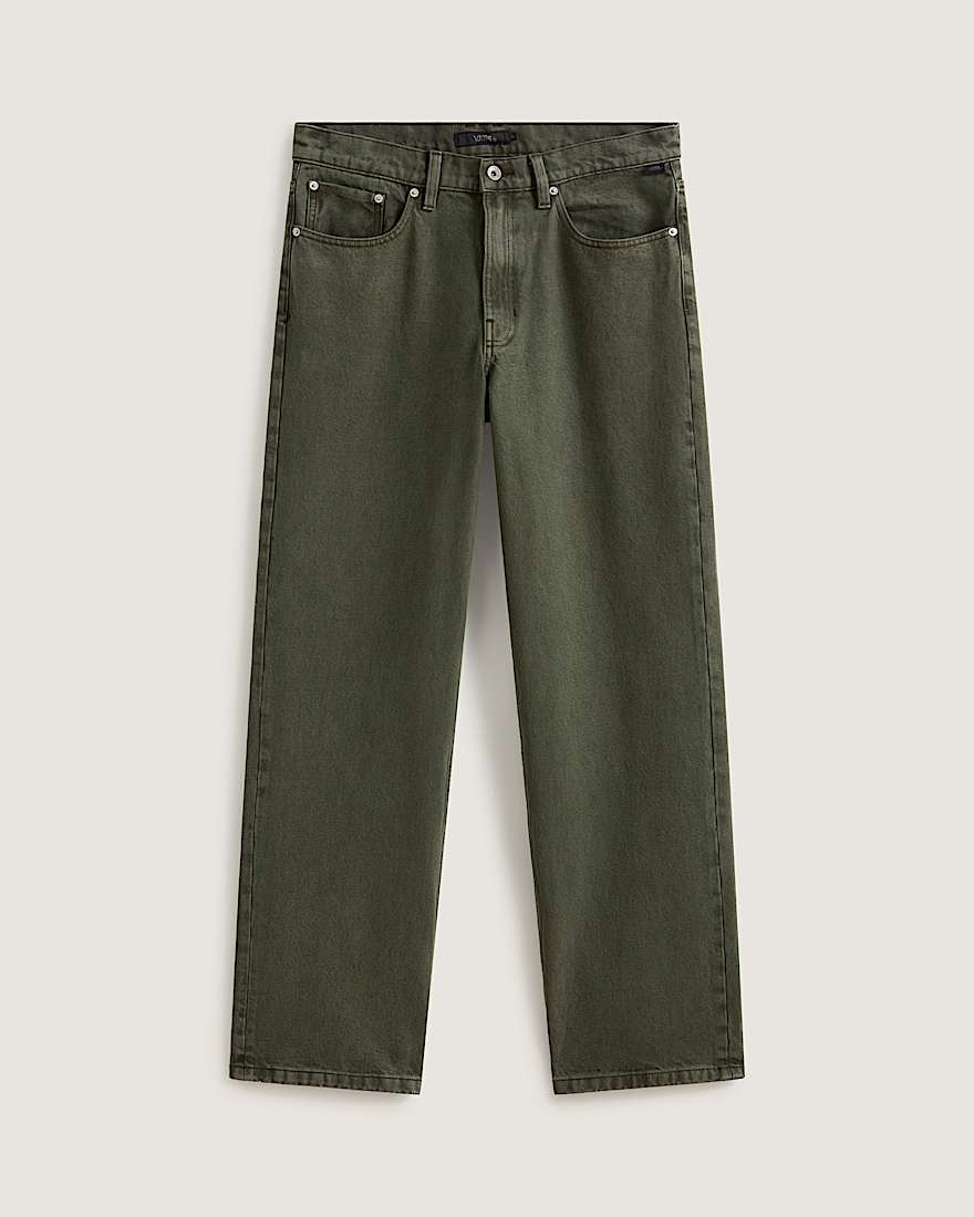 Check5 Loose DenimHose VANS Grn HERO