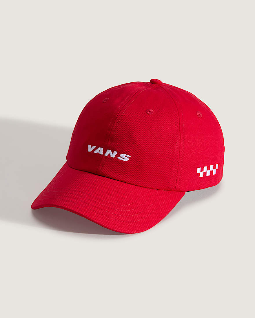 Check Side JockeyCap VANS Rot HERO