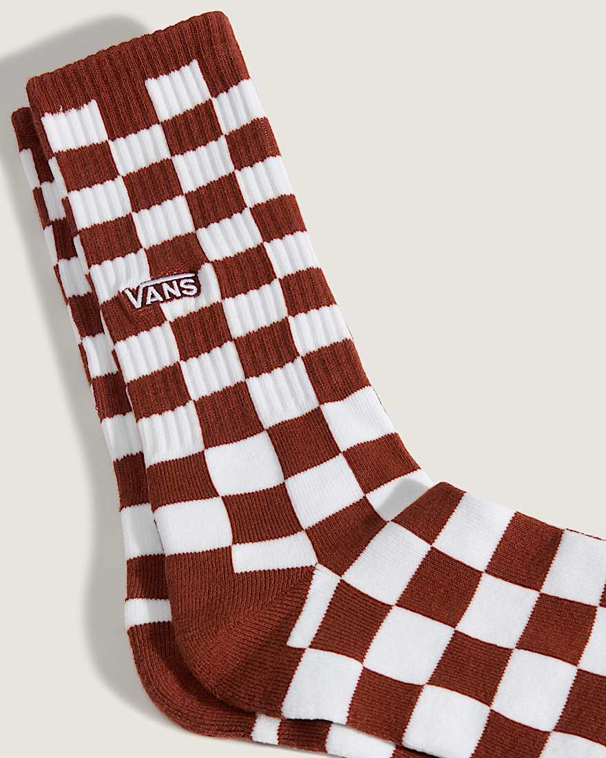 Checkerboard Crew Socken 1 Paar VANS Braun ALT2