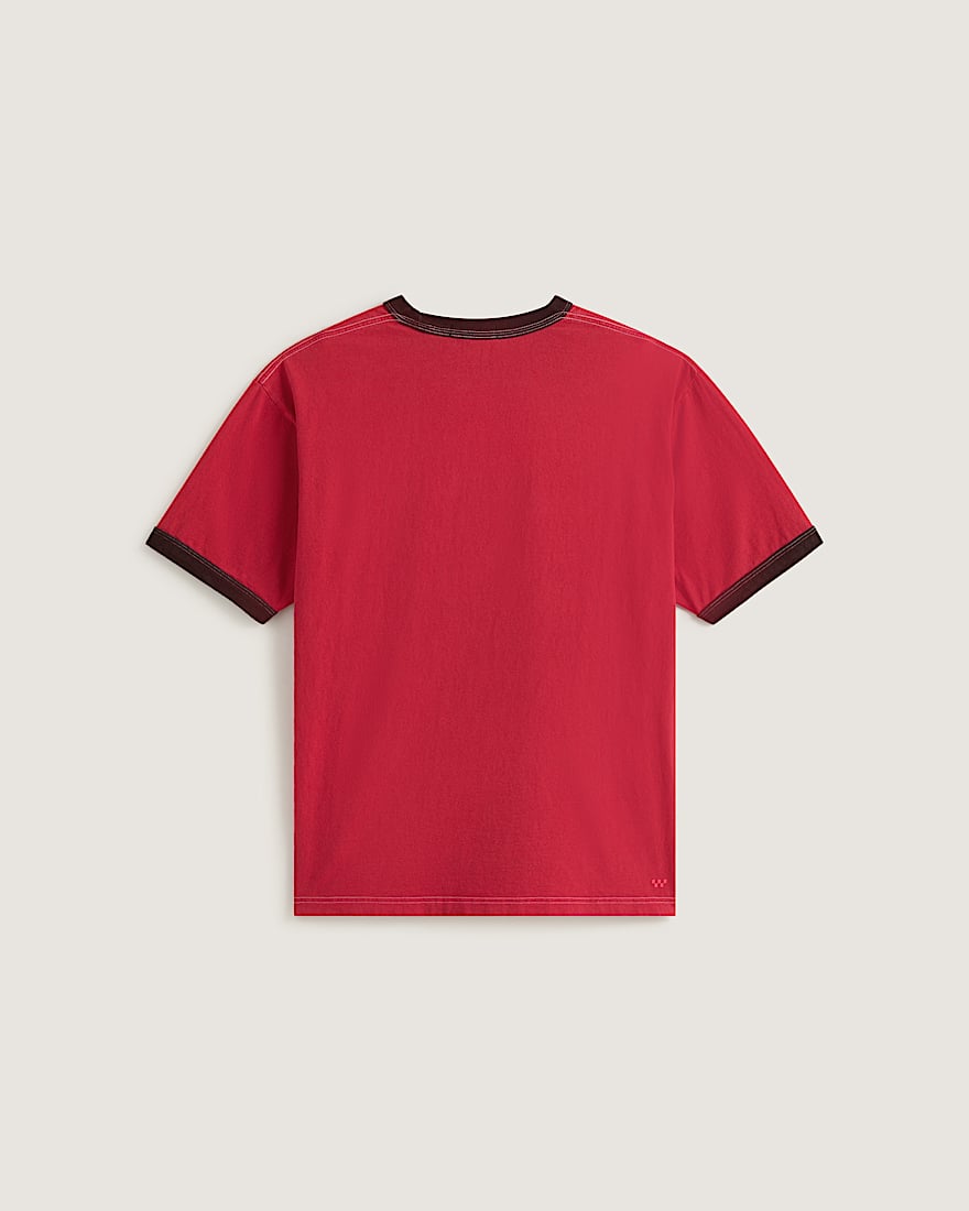 Flame Face SS Tee Crimson Haze VANS Rosa ALT1