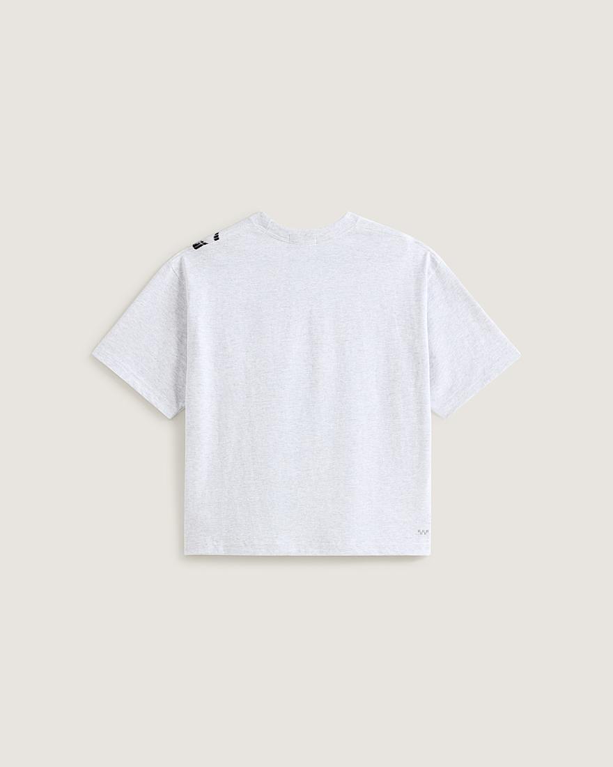 Smoke Skull Short SS Tee ASH HEATHER VANS Grau ALT1