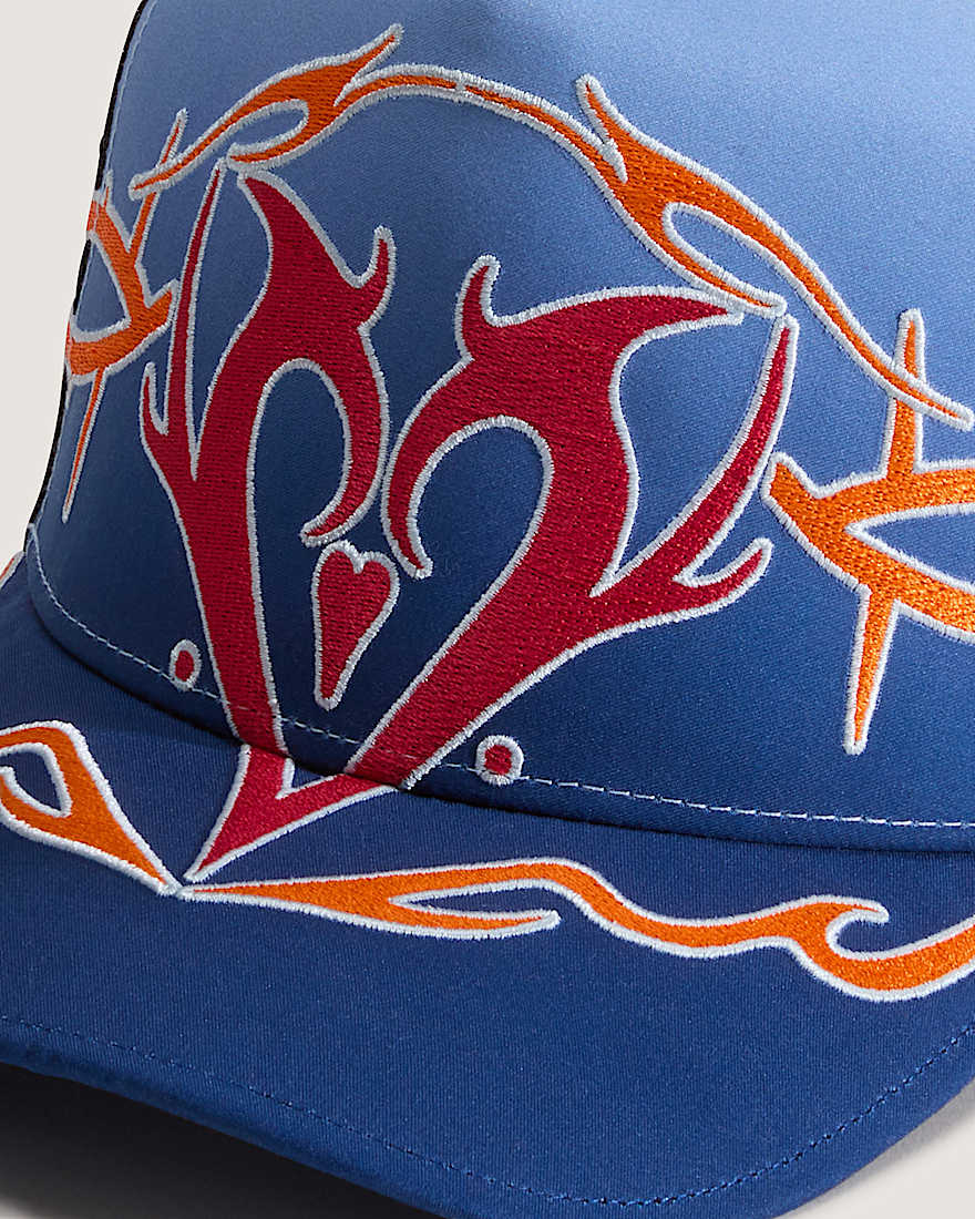 Premium Dayana Tribal TruckerKappe VANS Blau ALT2