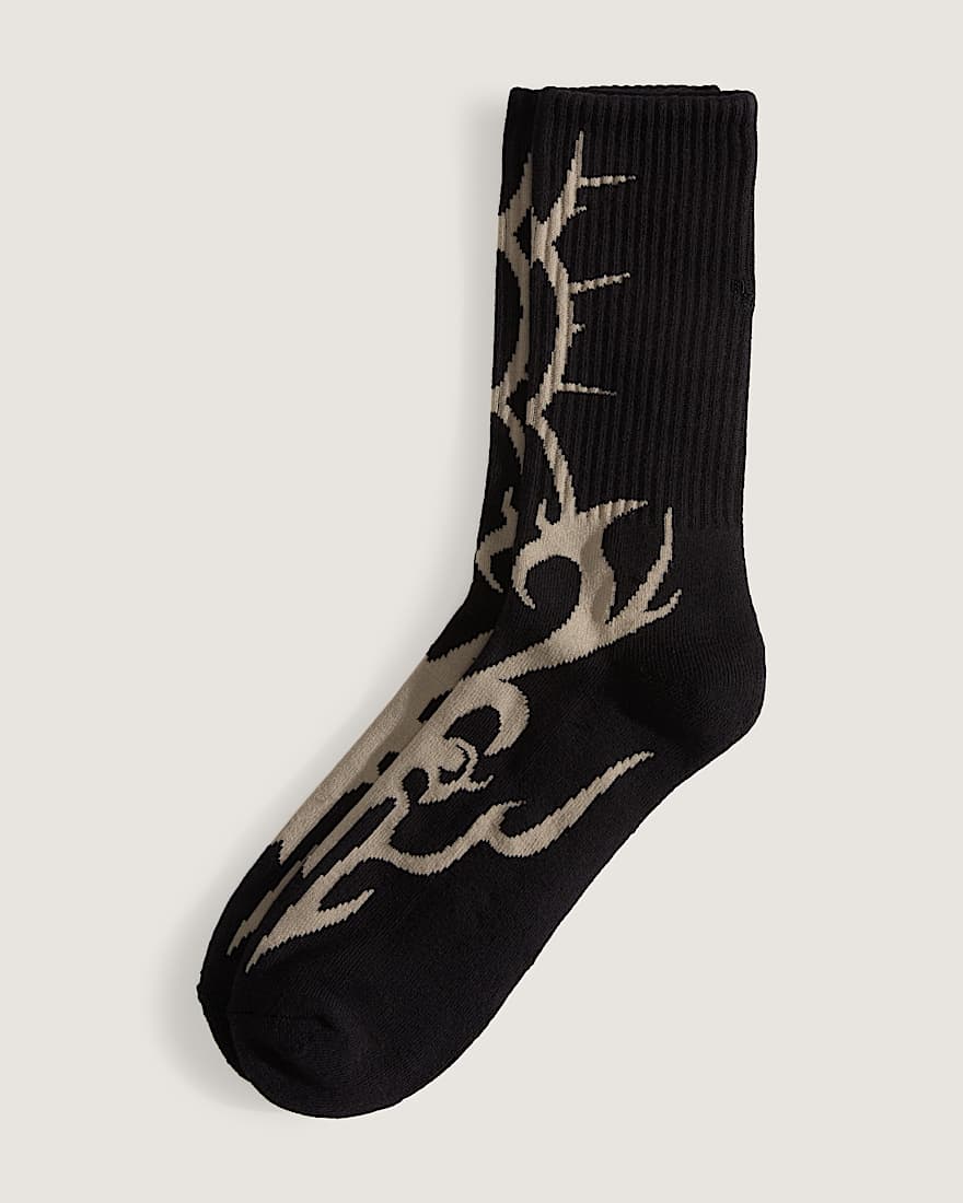 Premium Tribal Crew Socken 1 Paar VANS Schwarz HERO