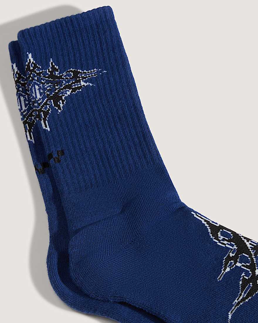 Premium Flame Crew Socken 1 Paar VANS Blau ALT2
