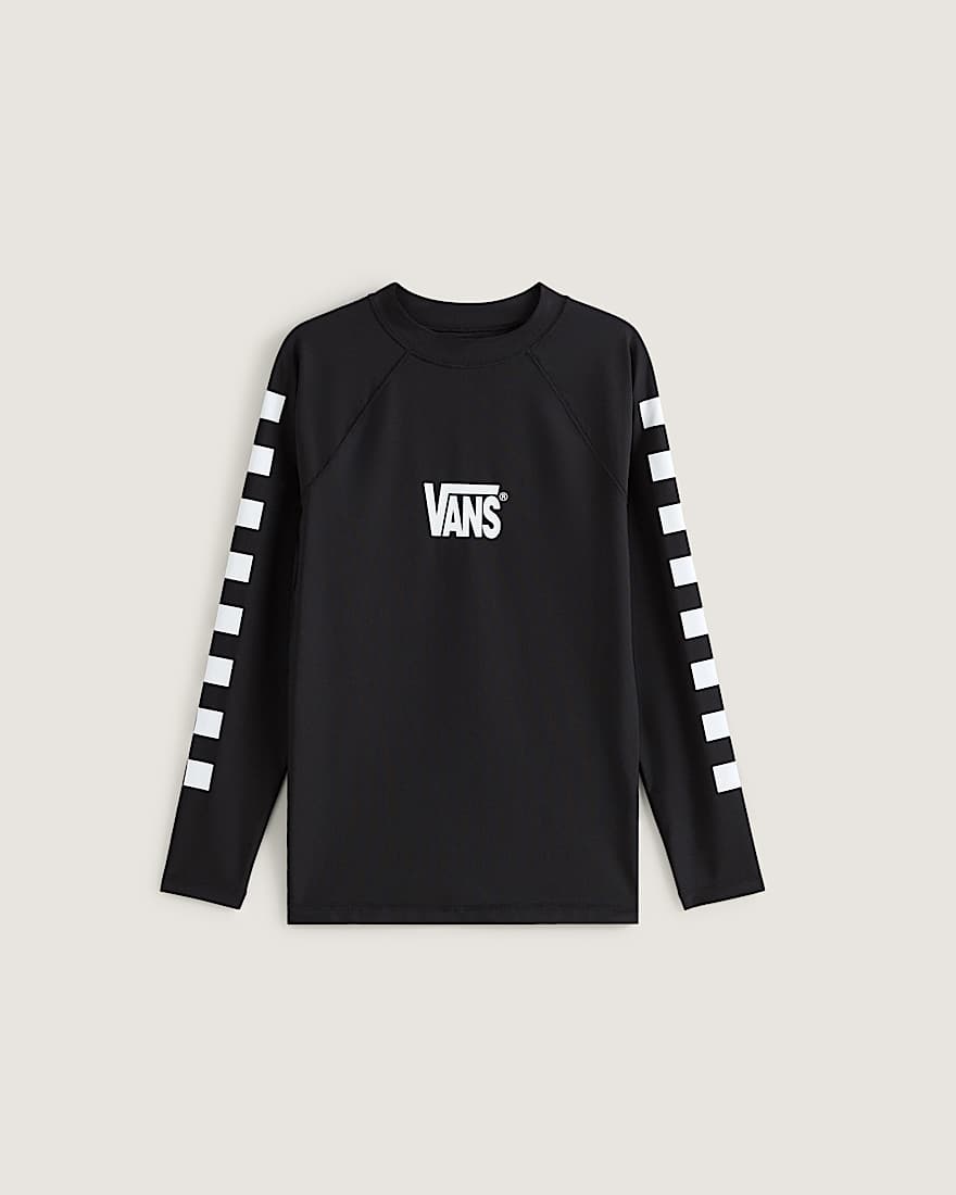 Kinder Rashguard 814 Jahre VANS Schwarz HERO