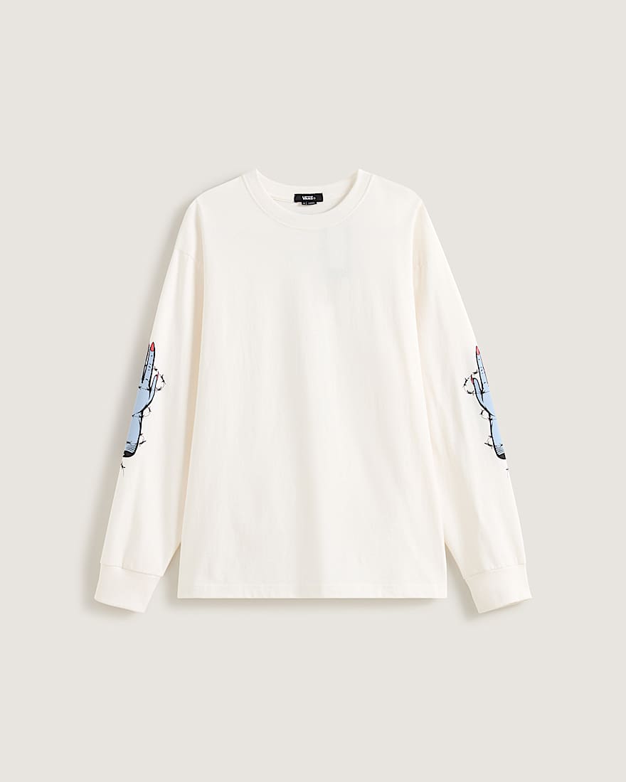 Dayana Zombie Hand LS Tee EGRET VANS Wei HERO