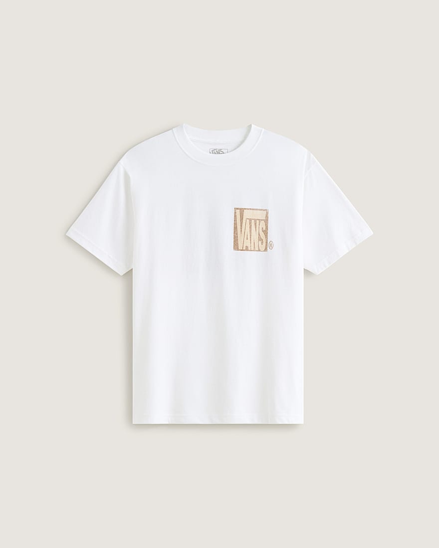 Stretch Stack Crackle SS Tee White VANS Wei HERO