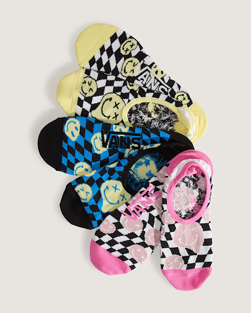 Ticker Canoodle Checkerboard Socken 3 Paar VANS Gelb HERO