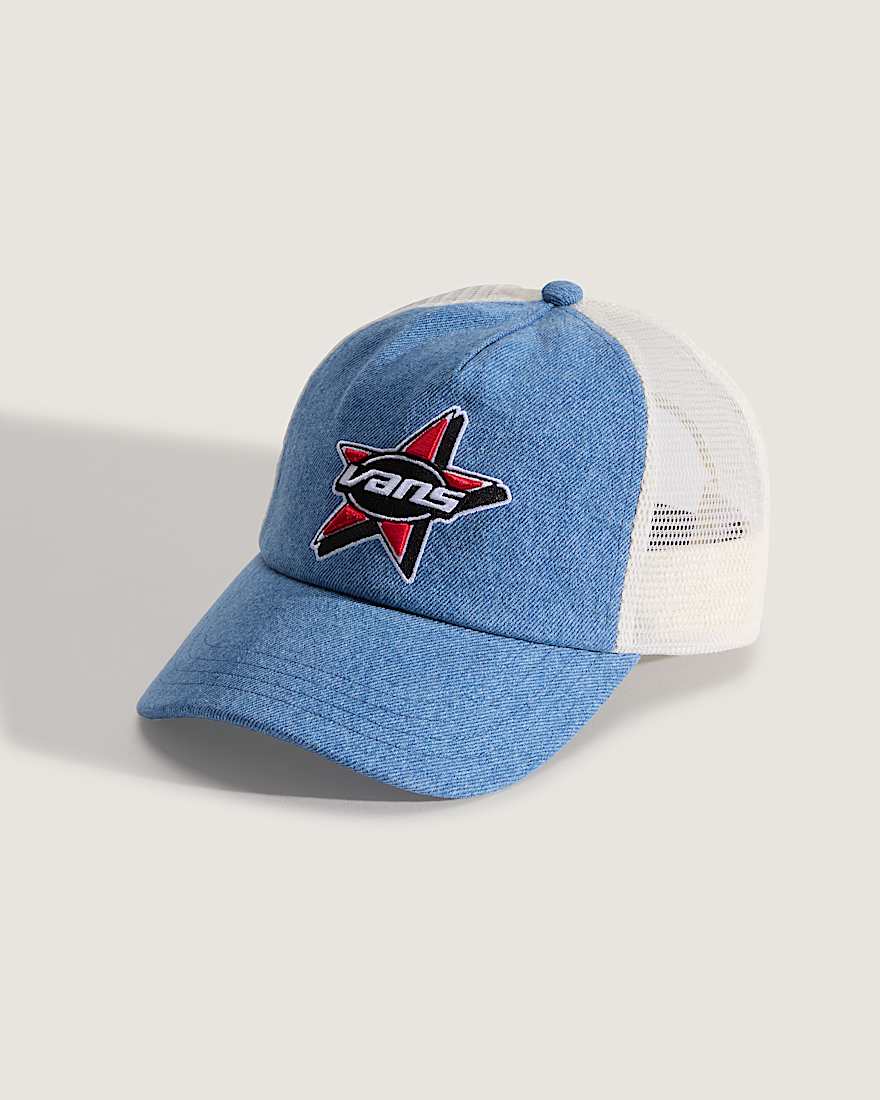 Marked Jockey Trucker Cap VANS Blau HERO