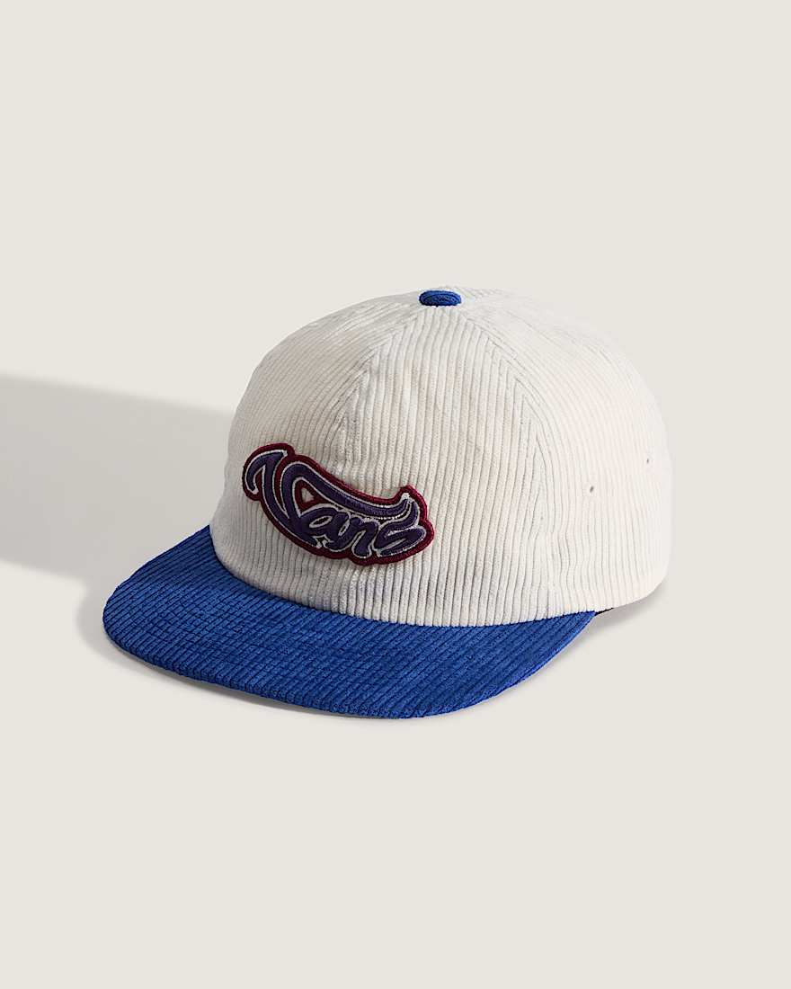Wavy Script JockeyCap VANS Blau HERO