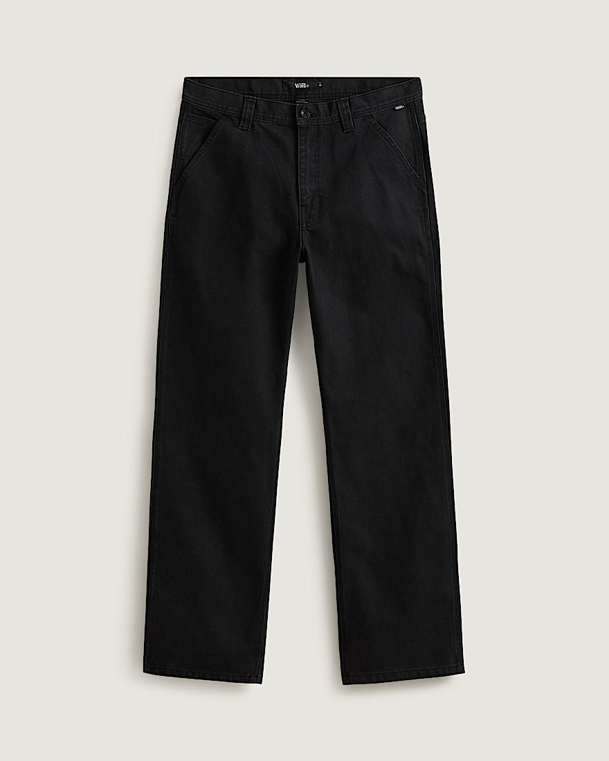 Drill Chore Loose Carpenter Overdye Pant Black VANS Schwarz HERO