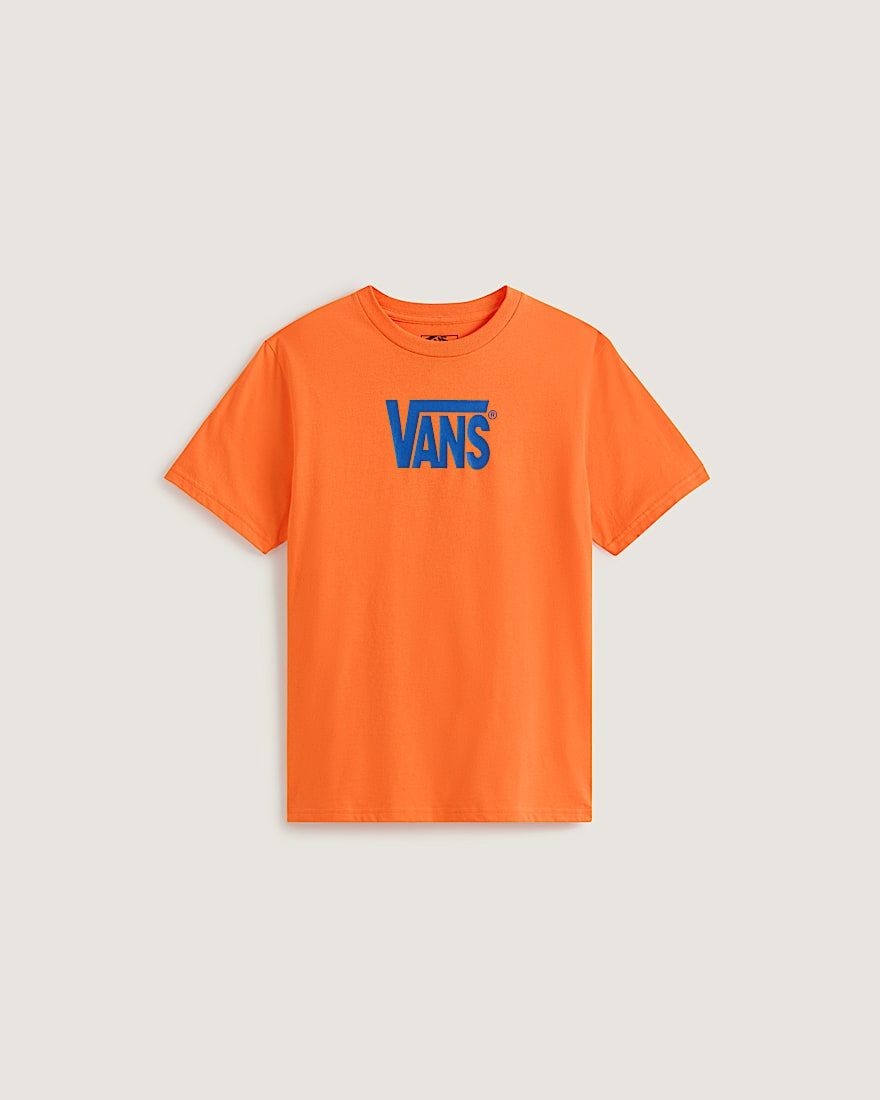 Kinder StretchTShirt mit Logo 814 Jahre VANS Orange HERO