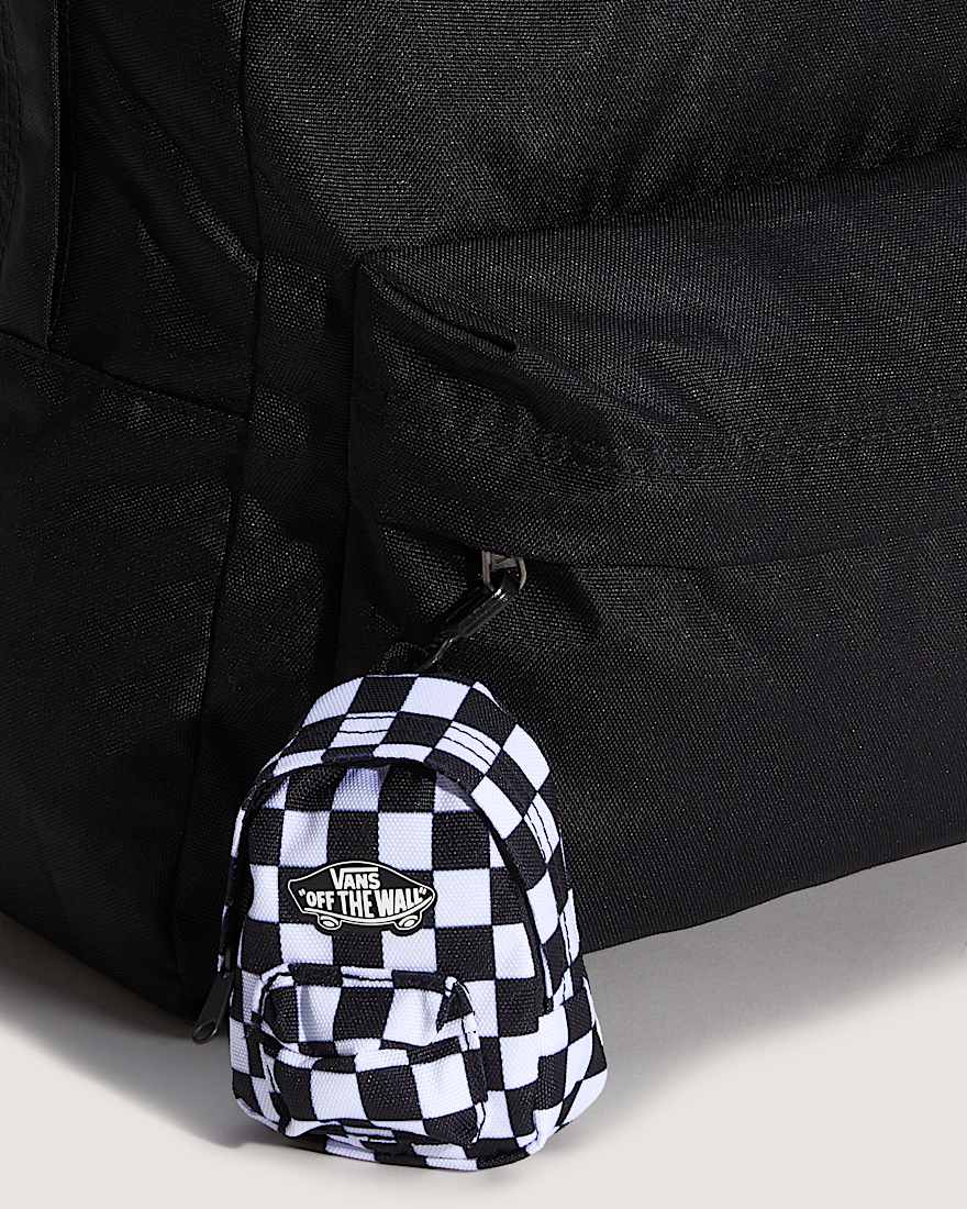 Micro Old Skool Backpack BlackWhite VANS Schwarz ALT2