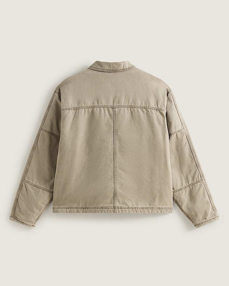 Umber Pigment CanvasJacke VANS Grau ALT1