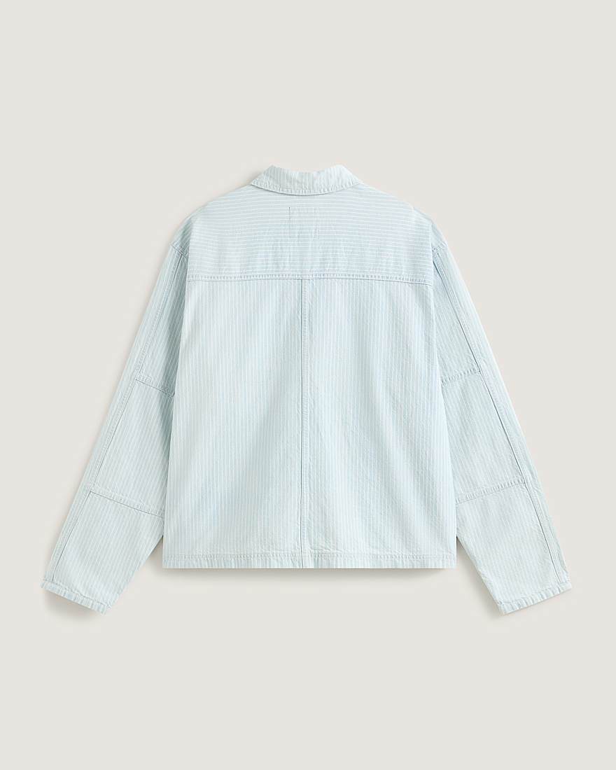 Umber Jeansjacke mit Streifen VANS Grau ALT1