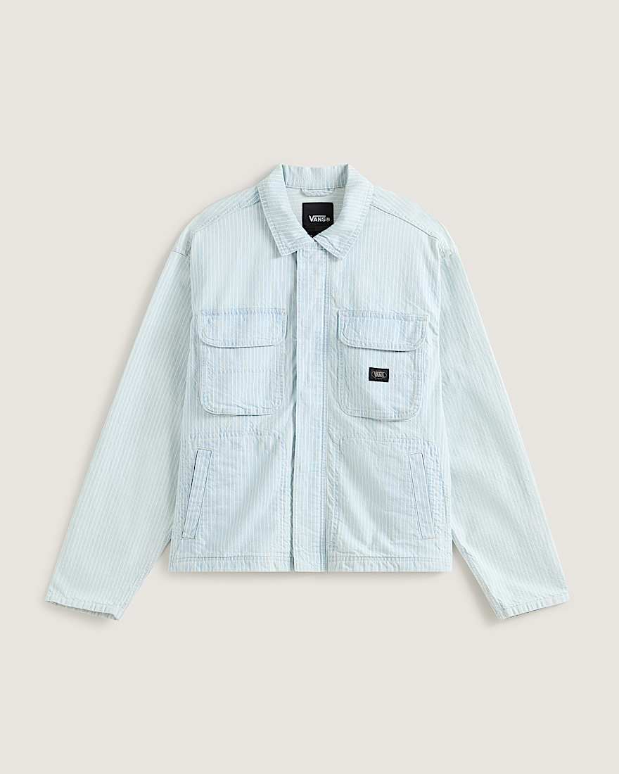 Umber Jeansjacke mit Streifen VANS Grau HERO