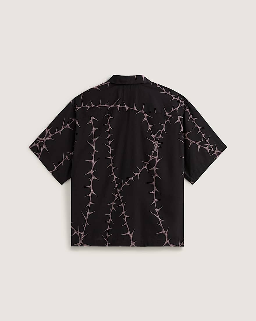 Van Doren Camp TShirt mit Print VANS Schwarz ALT1