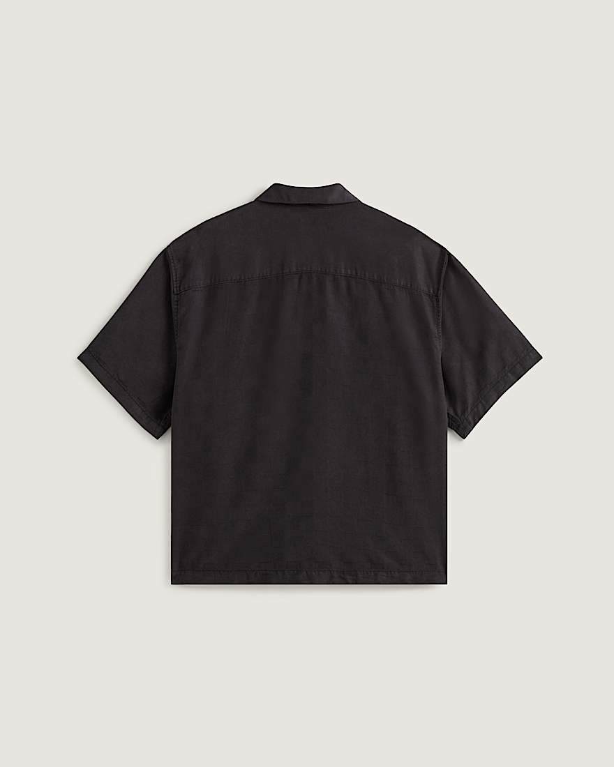 Van Doren Check Camp TShirt VANS Schwarz ALT1