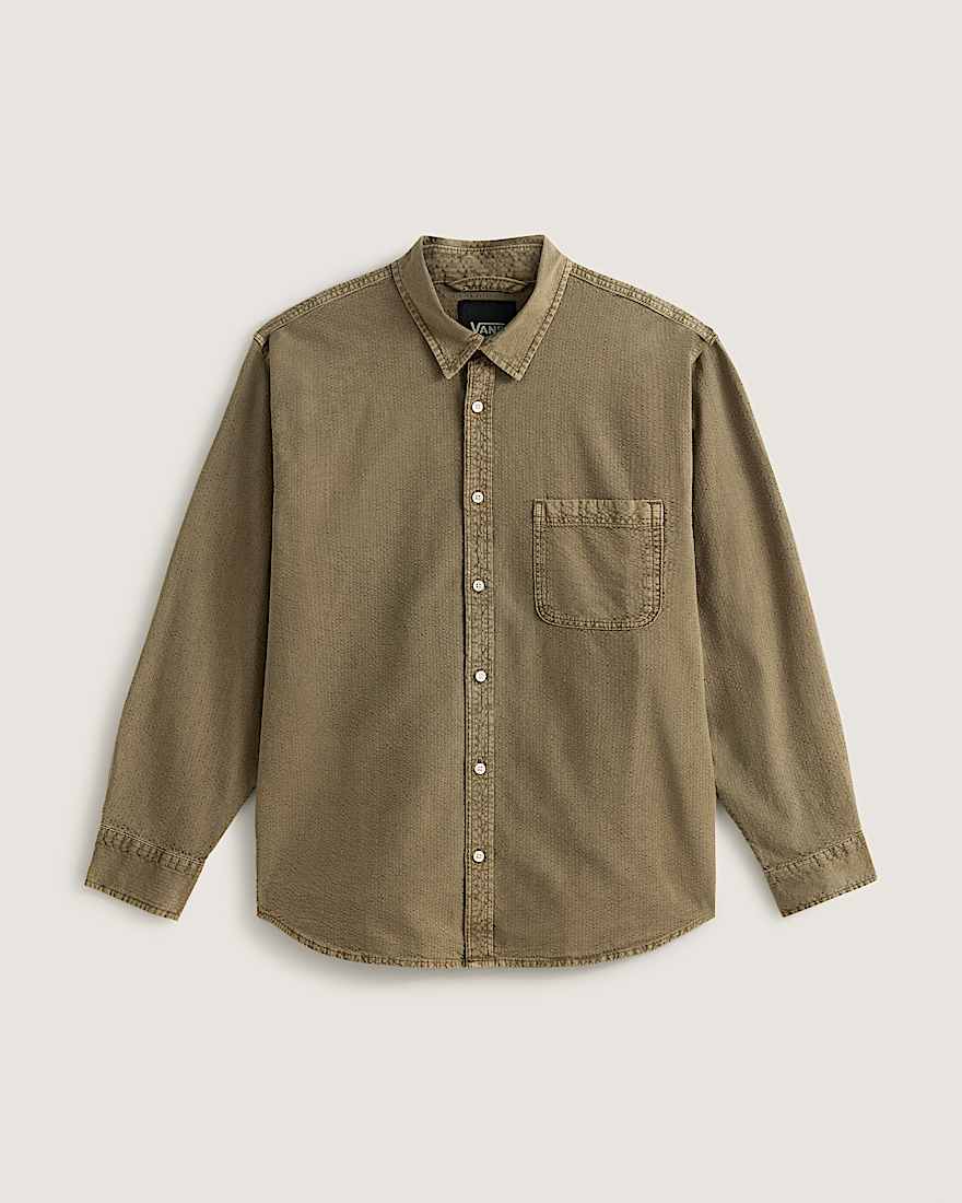 Chemise à manches longues Lawson Seersucker Pigment - 1