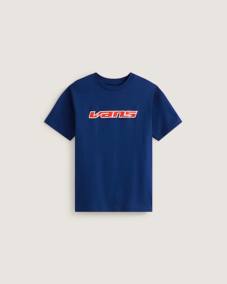 Kinder Retro Speed TShirt 814 Jahre VANS Blau HERO