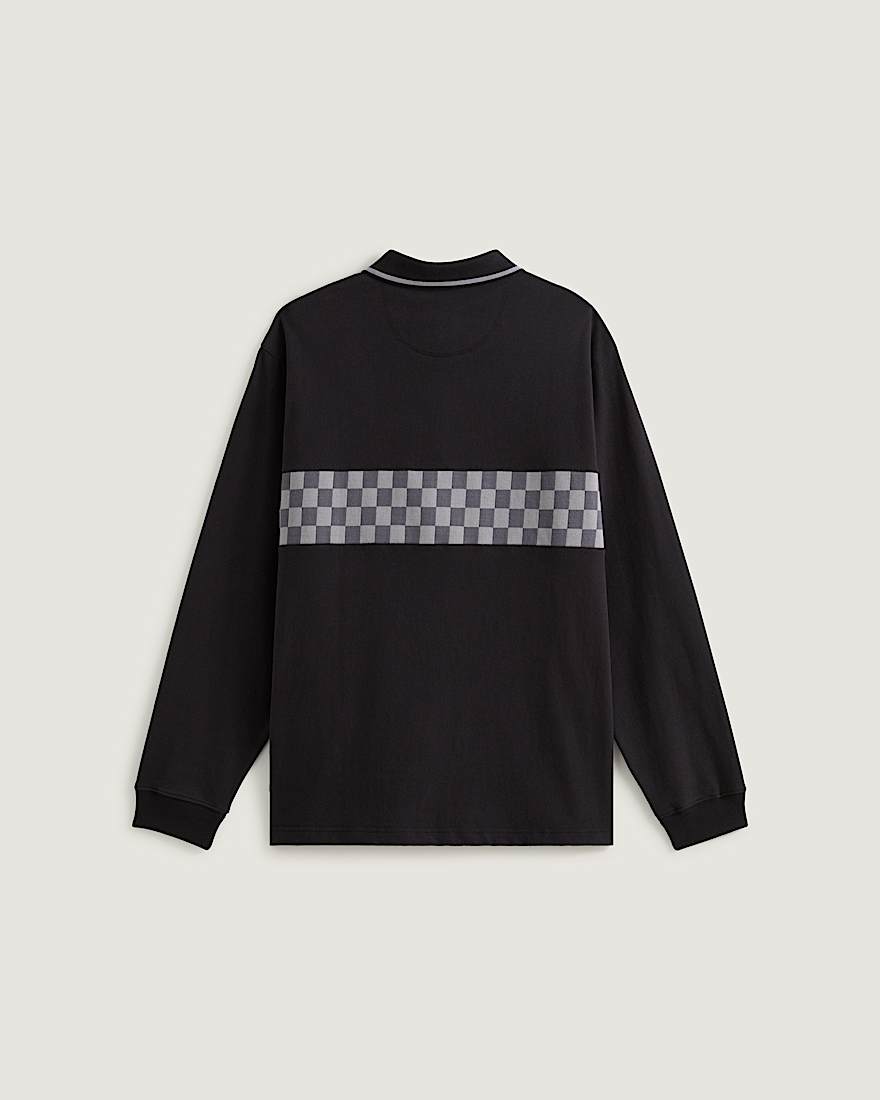 Medford Checkerboard LangarmPolohemd VANS Schwarz ALT1
