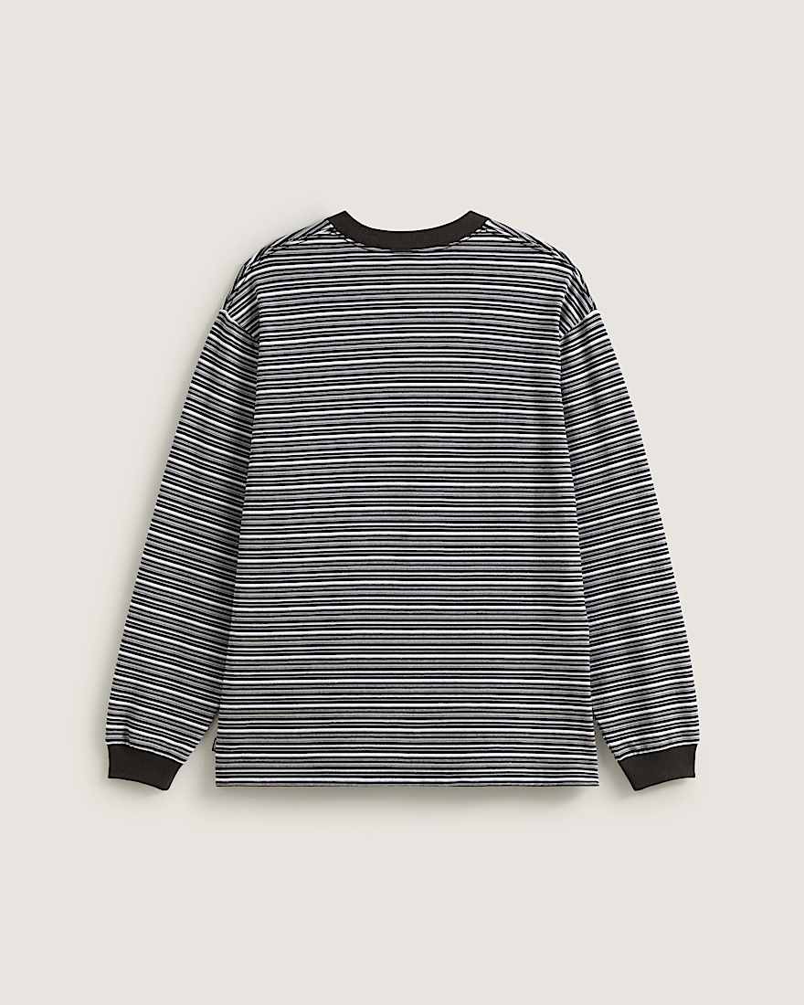 Wesley Stripe LangarmStrickhemd VANS Schwarz ALT1