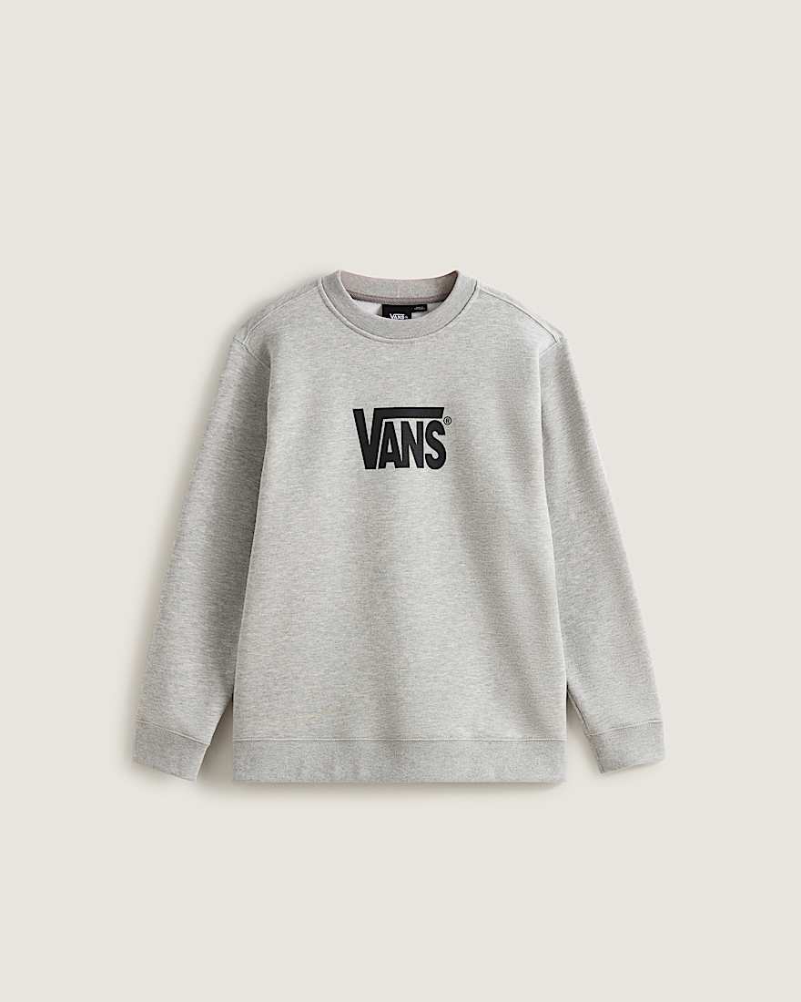 Kinder StretchSweatshirt mit Rundhalsausschnitt und Logo 814 Jahre VANS Grau HERO