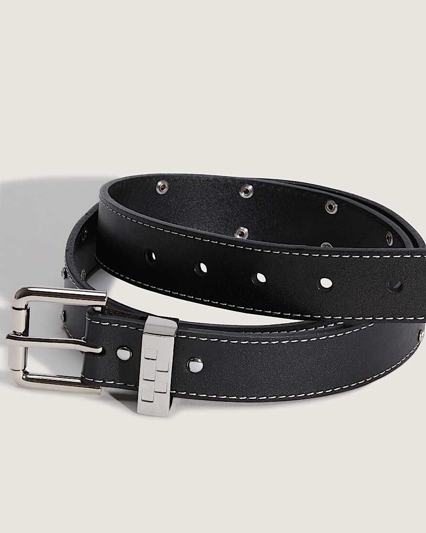 Premium Strassgrtel VANS Schwarz ALT2