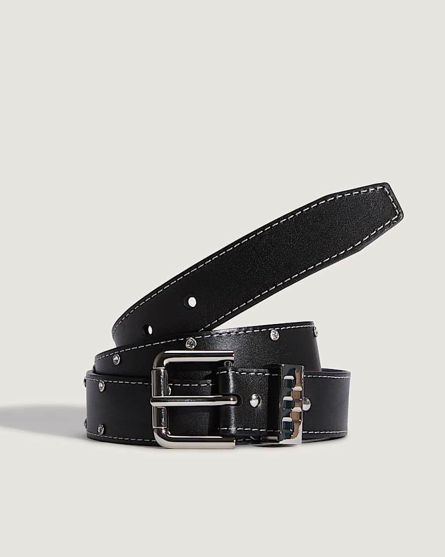 Premium Strassgrtel VANS Schwarz HERO