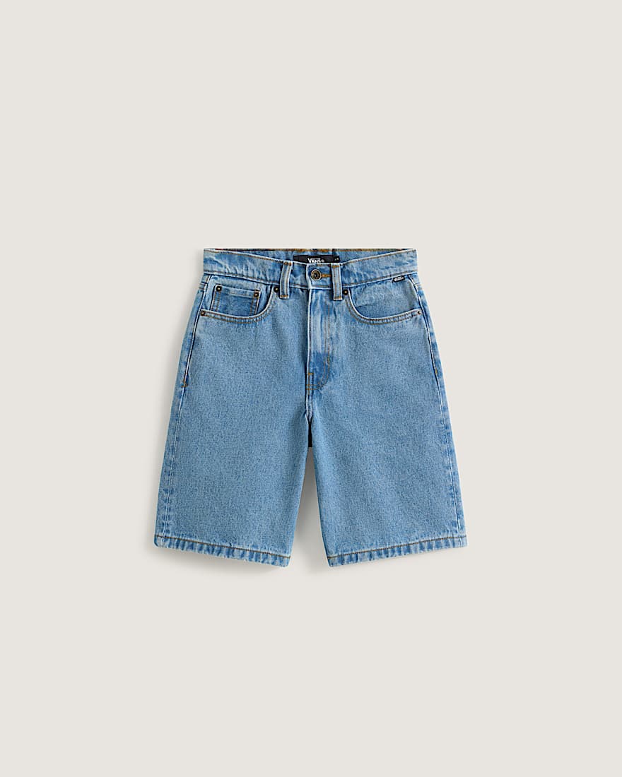 Kinder Check5 Baggy DenimShorts 814 Jahre VANS Blau HERO