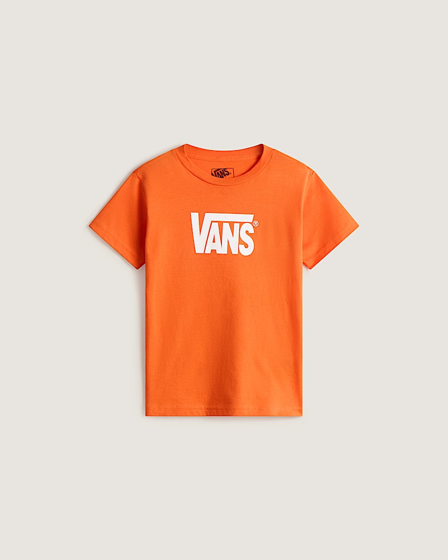 Kinder StretchTShirt mit Logo 28 Jahre VANS Orange HERO