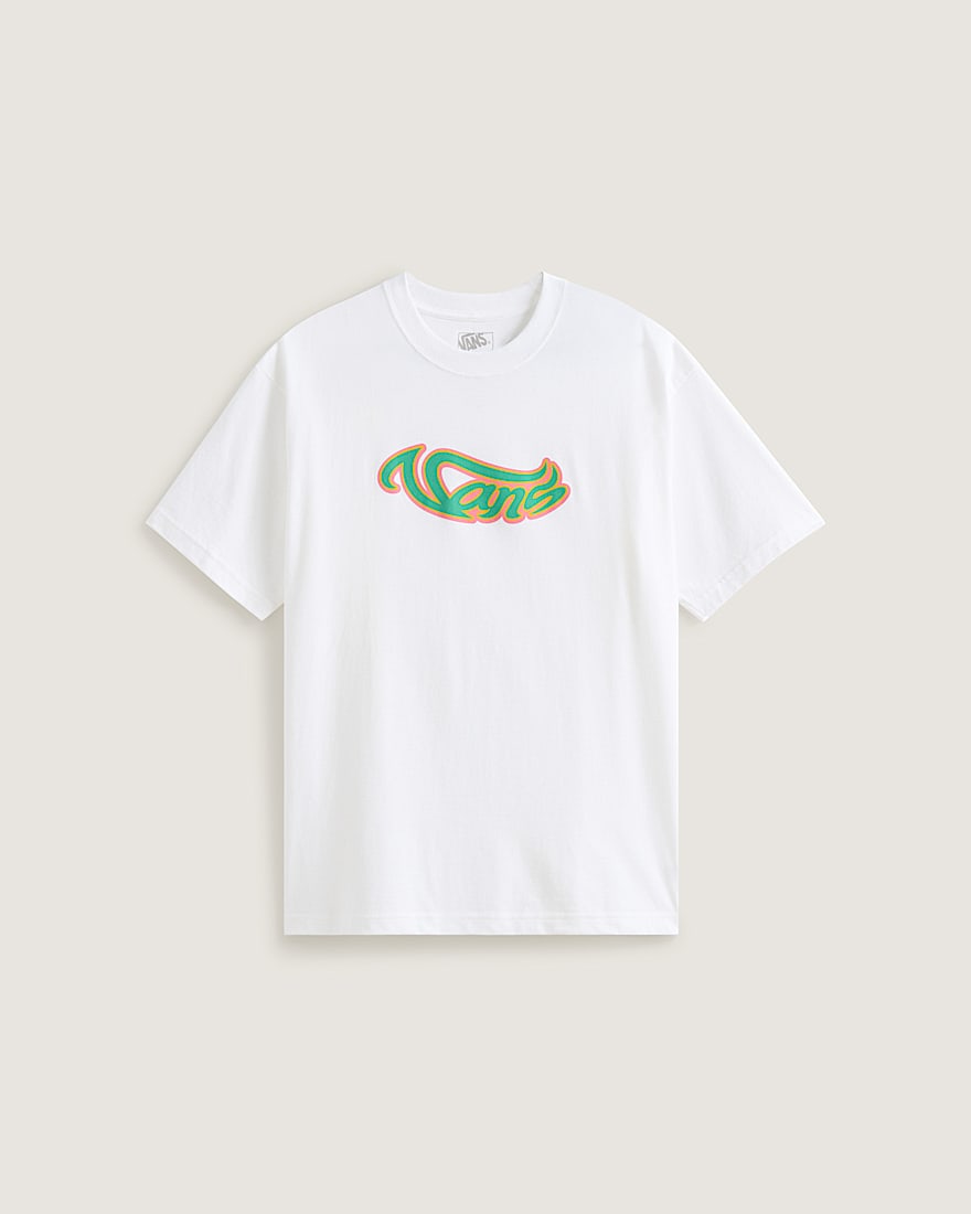 Wavy Script TShirt VANS Wei HERO