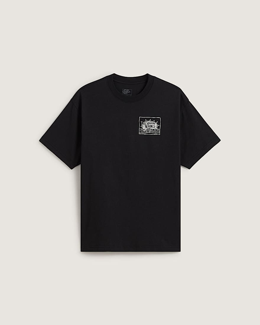 Bright Day SS Tee Black VANS Schwarz HERO
