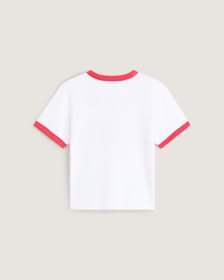 Center Chest Ringer TShirt VANS Wei ALT1