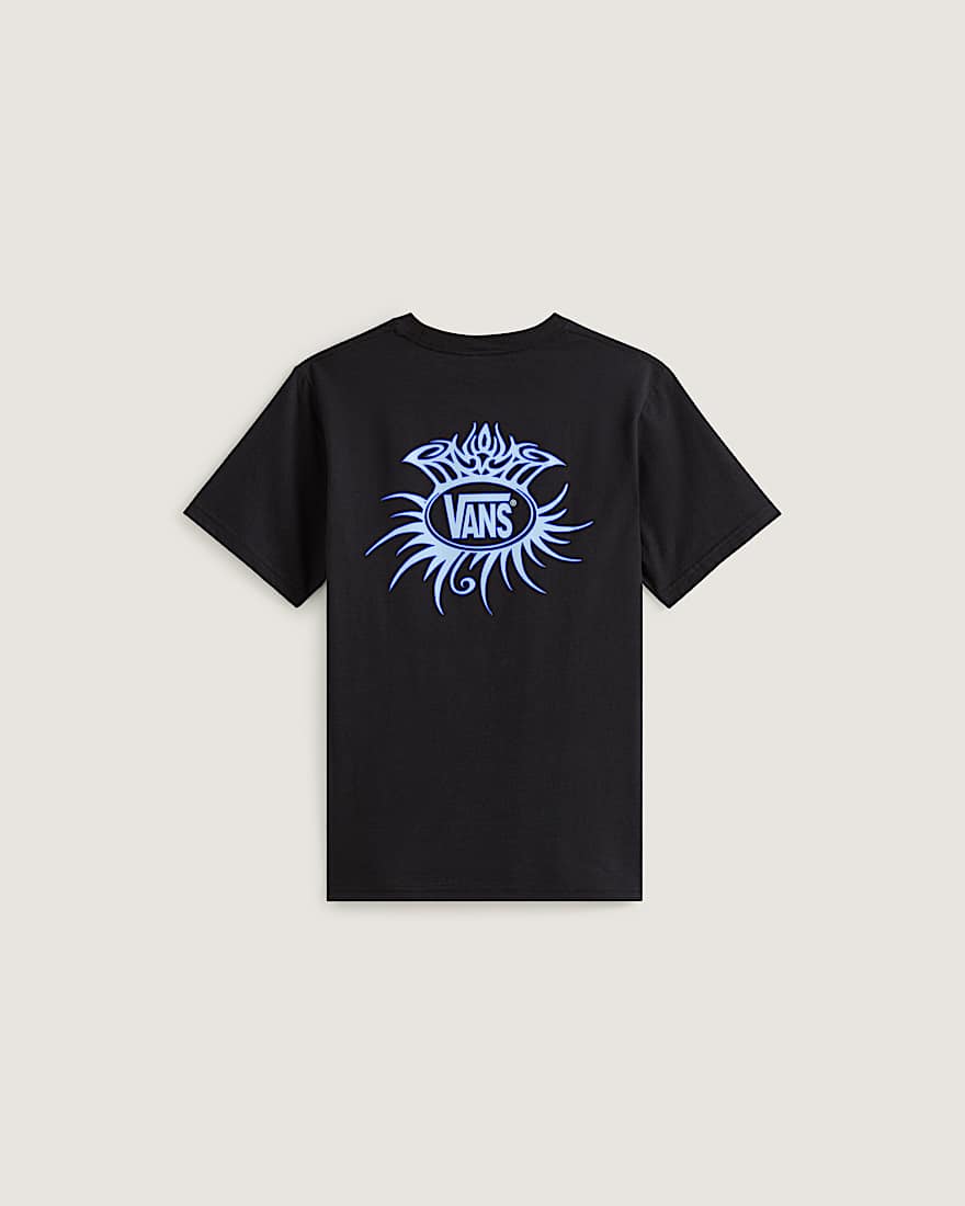 Kinder Torched Logo TShirt 814 Jahre VANS Schwarz ALT1