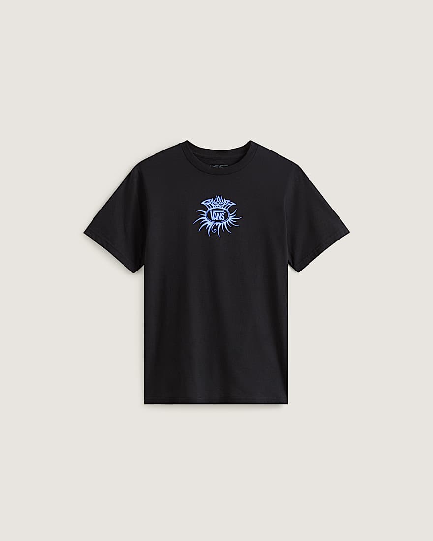 Kinder Torched Logo TShirt 814 Jahre VANS Schwarz HERO
