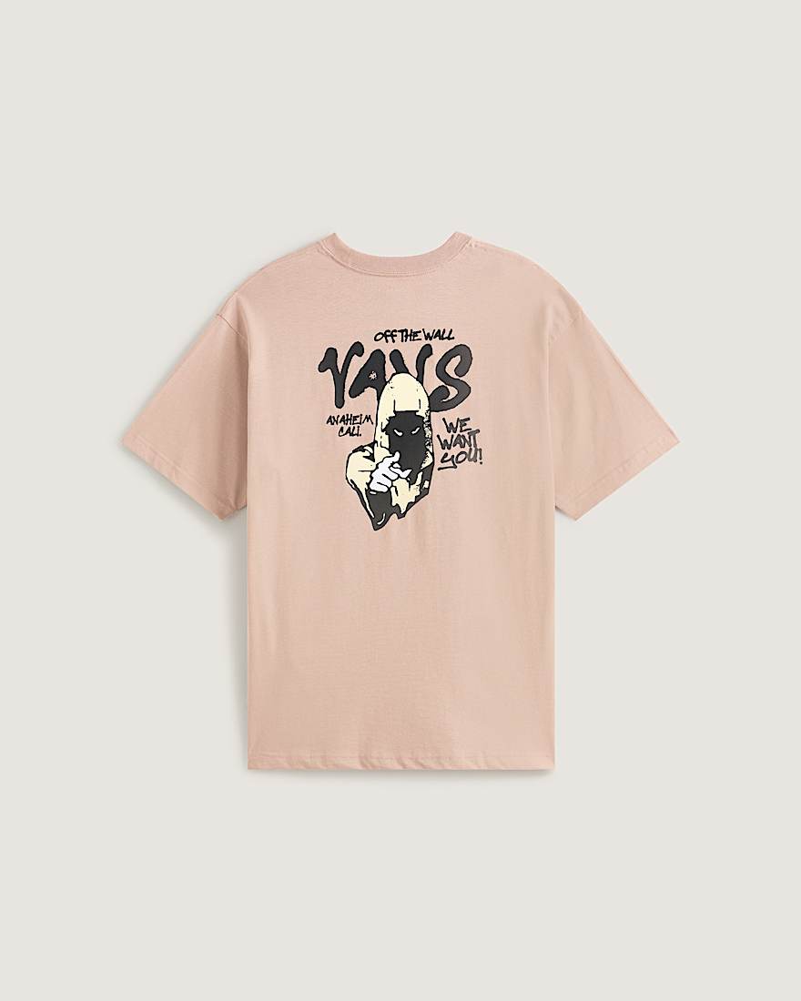 Lockeres Reaper Sam TShirt VANS Rosa ALT1