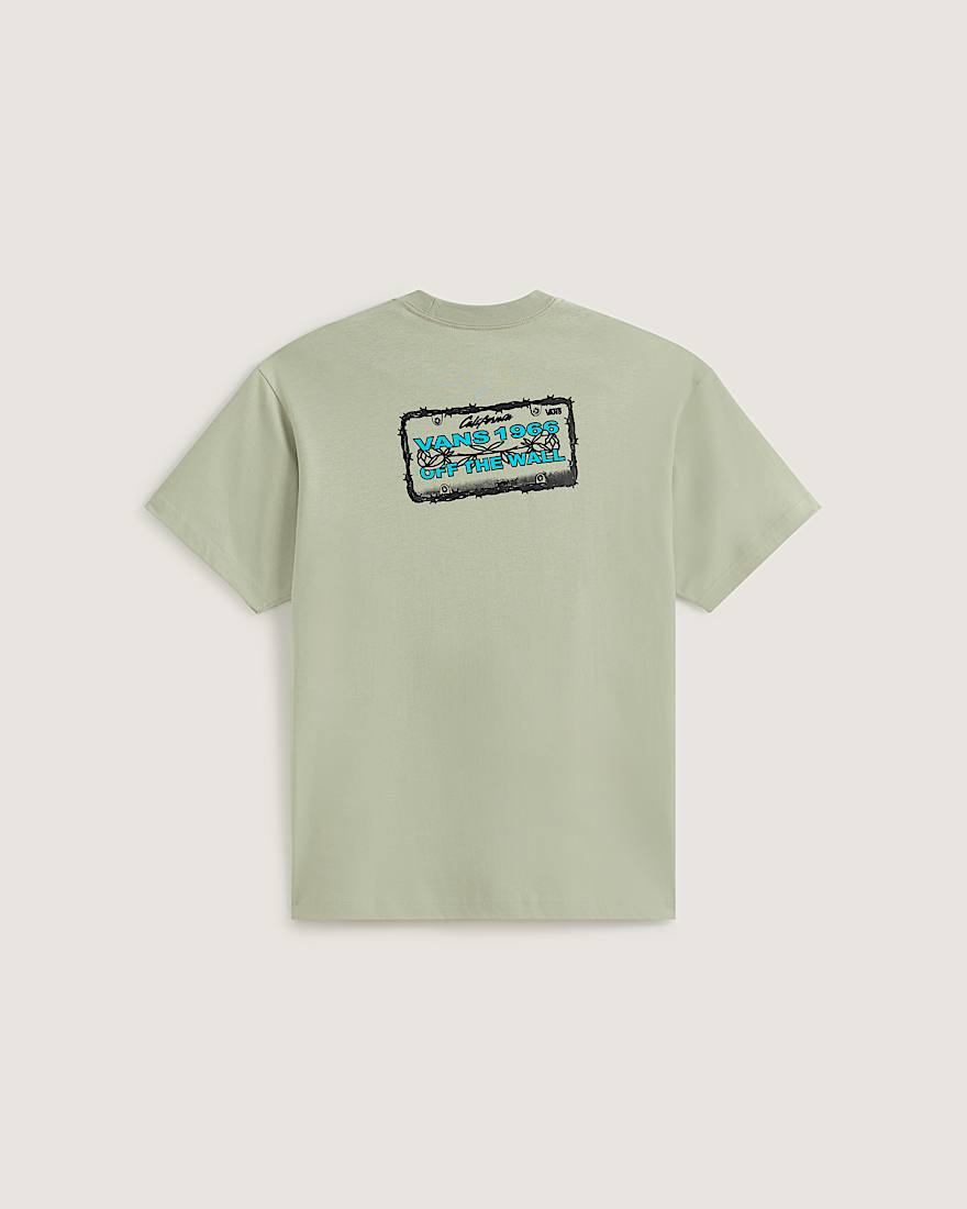 Barb Plate Loose TShirt VANS Grn ALT1