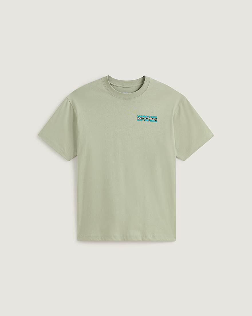 Barb Plate Loose TShirt VANS Grn HERO