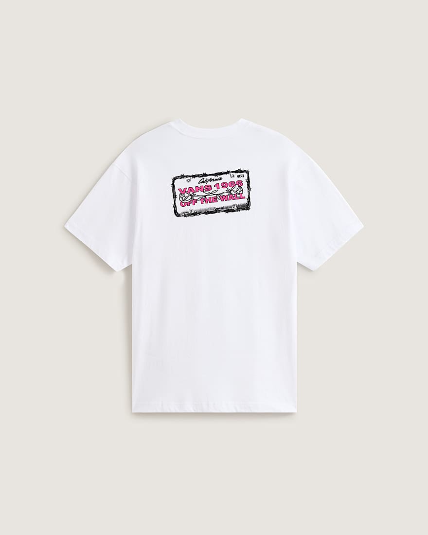 Barb Plate Loose TShirt VANS Wei ALT1